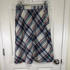 Vintage RT II Union Made in U.S.A. Plaid Skirt (pics for measurements)
